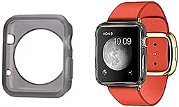 Чехол для умных часов Apple Watch 38mm iBest TPU Case Grey mat