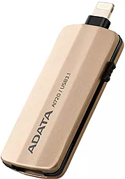 Флешка ADATA USB 3.1 64GB AI720 (AAI72064GCGD) Golden - миниатюра 3