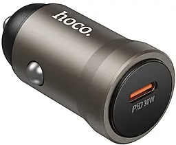 Автомобильное зарядное устройство Hoco Z62A Energy 30w PD USB-C fast charger gold - фото Автомобильное зарядное устройство Hoco Z62A Energy 30w PD USB-C fast charger gold