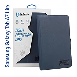 Чехол для планшета BeCover Slimbook для Samsung Galaxy Tab A7 Lite SM-T220, SM-T225 Deep Blue (706662) - фото Чехол для планшета BeCover Slimbook для Samsung Galaxy Tab A7 Lite SM-T220, SM-T225 Deep Blue (706662)