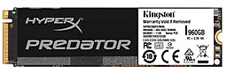 Накопичувач SSD HyperX Predator 960 GB M.2 2280 (SHPM2280P2/960G) - фото Накопичувач SSD HyperX Predator 960 GB M.2 2280 (SHPM2280P2/960G)