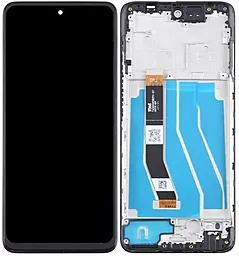 Дисплей Motorola Moto G Power 2023 5G (XT2311) з тачскріном і рамкою, Black - фото Дисплей Motorola Moto G Power 2023 5G (XT2311) з тачскріном і рамкою, Black