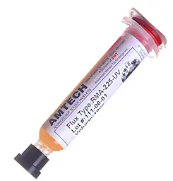 Флюс паста Amtech RMA-225-UV 10 г в шприце - фото Флюс паста Amtech RMA-225-UV 10 г в шприце