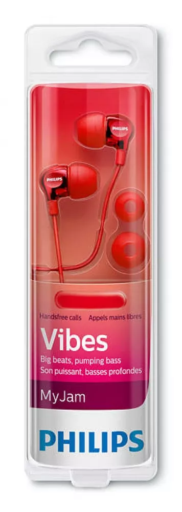 Наушники Philips SHE3705RD Red - фото 3