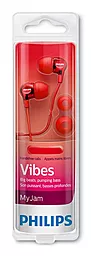 Наушники Philips SHE3705RD Red - миниатюра 3 Наушники Philips SHE3705RD Red - миниатюра 3