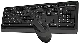 Комплект (клавіатура+мишка) A4Tech Fstyler FG1010 Black/Grey - мініатюра 4