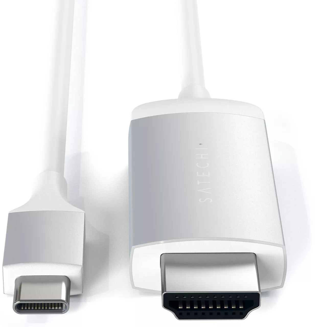 Відеокабель Type-C to 4K HDMI Cable Silver (ST-CHDMIS) Satechi - фото 3