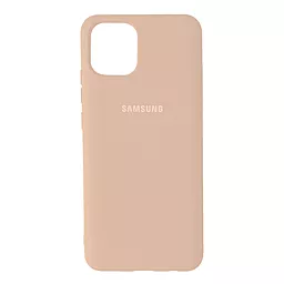 Чохол 1TOUCH Silicone Case Full для Samsung Galaxy A03 2021  Pink Sand