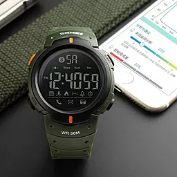 Часы наручные  1301AG Smart Watch Army Green - миниатюра 4