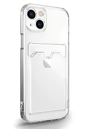 Чехол 1TOUCH CARD для Apple iPhone 14 Transparent