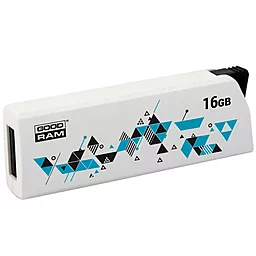 Флешка GooDRam 16GB Cl!ck White USB 2.0 (UCL2-0160W0R11) - мініатюра 2
