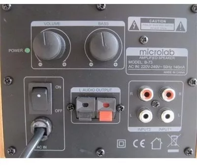 Колонки акустические Microlab B-72 Brown - фото 2
