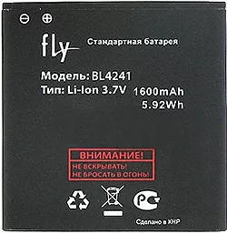 Аккумулятор Fly IQ255 Pride / BL4241 (1600 mAh) 12 мес. гарантии