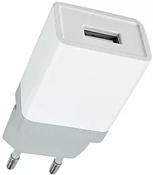 Мережевий зарядний пристрій Mibrand MI-01 1a home charger white (MIWC/1UW)