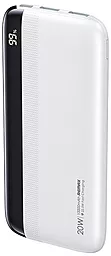 Повербанк Remax RPP-180 Kiren Series 20000 mAh 22.5W White - фото Повербанк Remax RPP-180 Kiren Series 20000 mAh 22.5W White