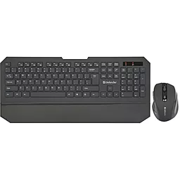 Комплект (клавіатура+мишка) Defender Berkeley C-925 Wireless Kit (45925) Black