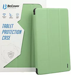 Чехол для планшета BeCover Soft Edge с креплением для стилуса для Samsung Galaxy Tab S6 Lite 10.4" P610, P613, P615, P619 Green (708329) - фото Чехол для планшета BeCover Soft Edge с креплением для стилуса для Samsung Galaxy Tab S6 Lite 10.4" P610, P613, P615, P619 Green (708329)