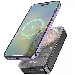 Повербанк Hoco Q14A 10000 mAh 20W PD/QC Black - фото Повербанк Hoco Q14A 10000 mAh 20W PD/QC Black