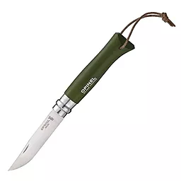 Нож Opinel №8 VRI Trekking Inox (001703) Green - фото Нож Opinel №8 VRI Trekking Inox (001703) Green