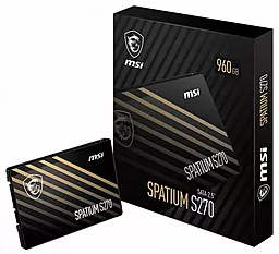 Накопичувач SSD MSI 240GB Spatium S270 2.5" SATAIII 3D TLC (S78-440N070-P83) - мініатюра 5