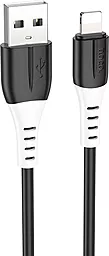 USB Кабель Hoco X82 Silicone Lightning Cable Black