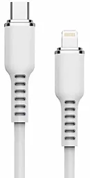 Кабель Walker C795 USB Type-C - Lightning 35w 3.3a 1м PD сable White