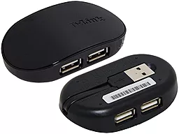USB-A хаб D-Link DUB-1040 black