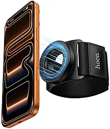 Держатель на запястье магнитный Hoco GT20 Black - фото Держатель на запястье магнитный Hoco GT20 Black