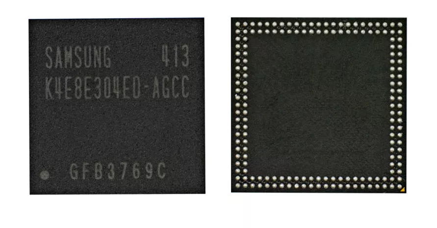 Микросхема флеш памяти Универсальний K4E8E304ED-AGCC для Samsung 8GB, BGA 168 - фото 1