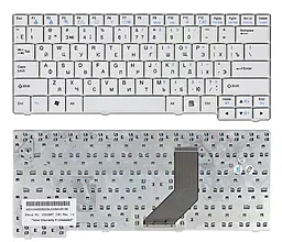 Клавіатура для ноутбуку LG E Series E200 E210 E300 E310 ED Series ED310 біла