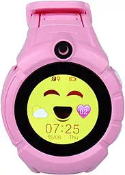 Смарт-часы UWatch Q610 Kid WiFi GPS Smart Watch Pink - миниатюра 2