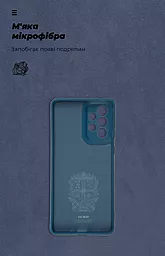 Чехол ArmorStandart ICON Case для Samsung Galaxy A73  Dark Blue (ARM61662) - миниатюра 6