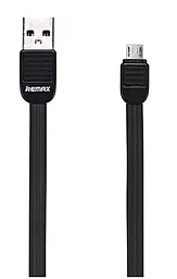 USB Кабель Remax Puff micro USB Black (RC-045m)