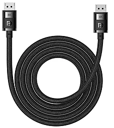 Відеокабель DisplayPort v1.4 8k 60hz 1m black (B00633706111-00) Baseus - фото Відеокабель DisplayPort v1.4 8k 60hz 1m black (B00633706111-00) Baseus