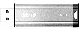 Флешка AddLink U25 64GB USB 2.0 (ad64GBU25S2) Silver