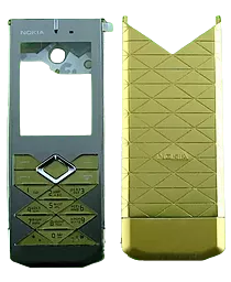 Корпус Nokia 7900 с клавиатурой Gold