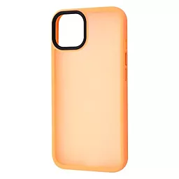 Чехол Wave Matte Colorful Case для Apple iPhone 13 Orange