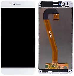 Дисплей Huawei Nova 2 (PIC-L29, PIC-AL00, PIC-TL00, PIC-LX9, HWV31) с тачскрином и рамкой, White