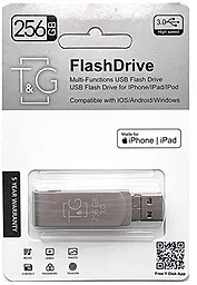 Флешка T&G 007 256 GB USB3.0 + Lightning (TG007IOS-256G3) Metal Series - миниатюра 3 Флешка T&G 007 256 GB USB3.0 + Lightning (TG007IOS-256G3) Metal Series - миниатюра 3