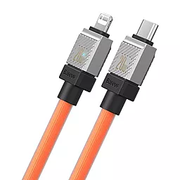 Кабель USB PD Baseus CoolPlay Series 20W 3A 1M USB Type-C - Lightning Cable Orange - мініатюра 2