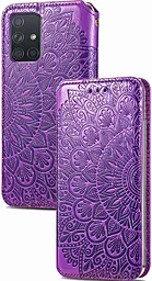 Чехол GETMAN Mandala Samsung M317 Galaxy M31s Purple - миниатюра 2