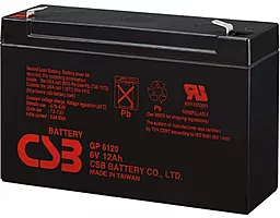 Акумуляторна батарея CSB 6V 12Ah (GP6120F2)