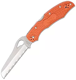 Нож Spyderco Byrd Cara Cara Rescue 2 (BY17SOR2) Orange - фото Нож Spyderco Byrd Cara Cara Rescue 2 (BY17SOR2) Orange