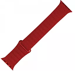 Ремешок Leather Loop Magnet для Apple Watch 38mm/40mm/41mm Vine Red