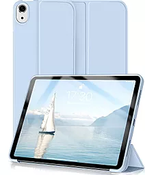 Чехол для планшета BeCover Tri Fold Soft TPU Silicone для Apple iPad 10.9" 2022 Blue (708522) - миниатюра 2