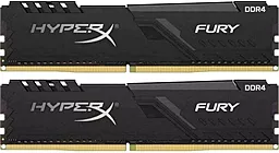Оперативна пам'ять Kingston 16GB (2x8GB) DDR4 3200MHz Fury Black (HX432C16FB3K2/16)