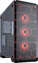 Корпус для комп'ютера Corsair Crystal 570X RGB Red (CC-9011111-WW)