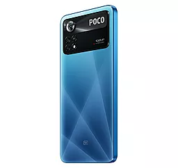 Смартфон Poco X4 Pro 5G 6/128 Laser Blue - миниатюра 3