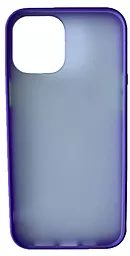 Чехол 1TOUCH Gingle Matte для Apple iPhone 12 Pro Max Lilac/Green