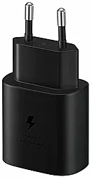 Сетевое зарядное устройство с быстрой зарядкой Samsung 25W PD3.0 Type-C Charger OEM Black - миниатюра 3